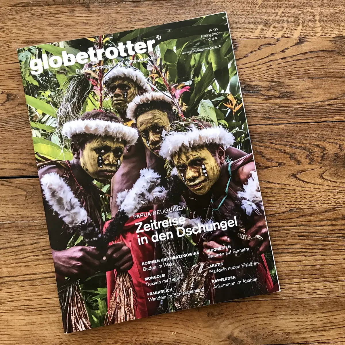 Globetrotter-Magazin Probe lesen